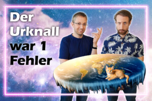 Pink neon frame on a pastel galaxy background illustration